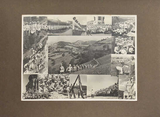 [Стефанов А]. Именной альбом подпоручика Цанко Сергева с фотографиями 55-го фракийского выпуска 1933-1936... [1936].